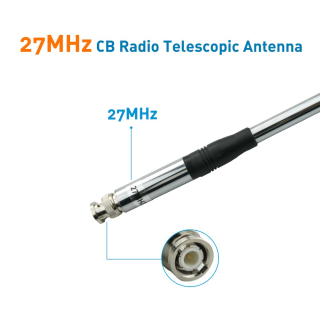 Telescopic Antenne CB 27MhZ BNC