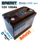 Preview: EREMIT 12V 100Ah LiFePo4 IP68 Nano Batterie