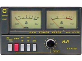 ZETAGI HP 500 SWR-PWR Meter