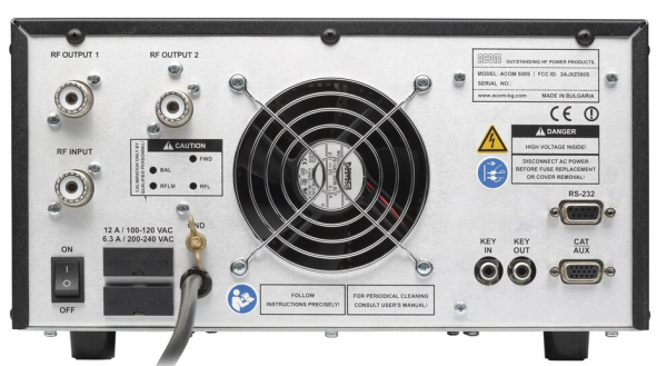 Acom 500S Transistor-PA (500W, 160-4m)