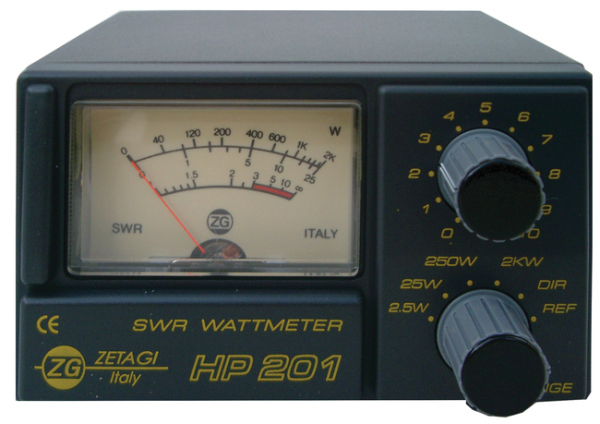 ZETAGI HP 201 SWR-PWR Meter