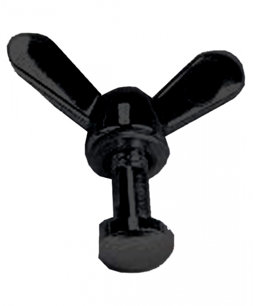 Flügelschraube schwarz