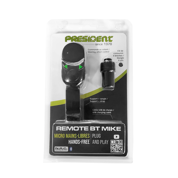 President Remote BT Mike Bluetooth